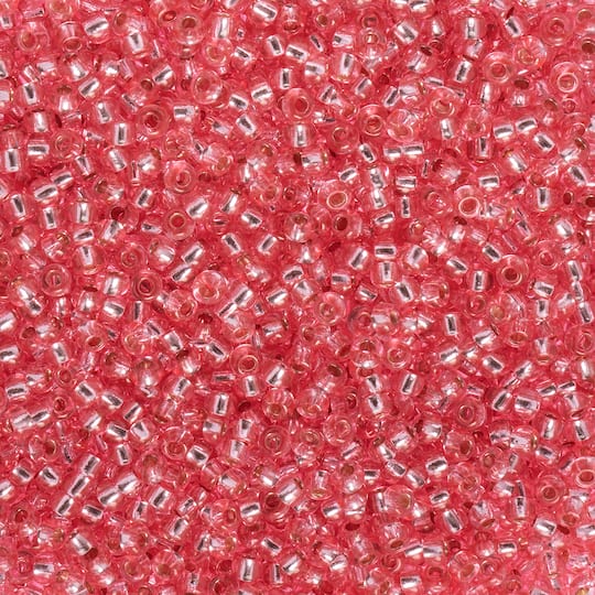 John Bead 10/0 Silver-Lined Czech Glass Seed Beads